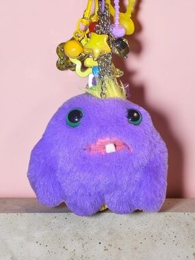 Fuggler Baby Fugg HAPPY Keychain MR.NEEDLES